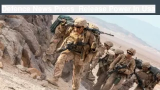 defence news press release power in usa