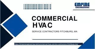 Efficient and Reliable Commercial HVAC Service Contractors in Fitchburg, MA Empire Engineering