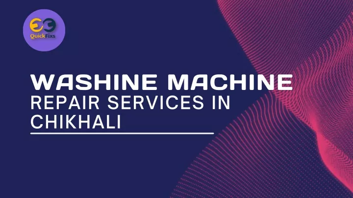 washine machine repair services in chikhali