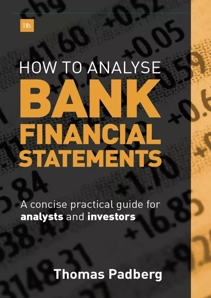 pdf read online how to analyse bank financial