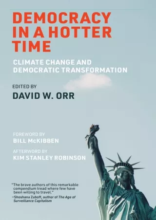 get [PDF] Download Democracy in a Hotter Time: Climate Change and Democratic Tra