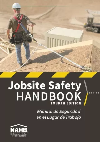 get [PDF] Download NAHB Jobsite Safety Handbook, English-Spanish, Fourth Edition