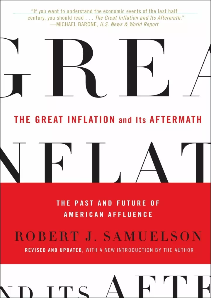 pdf read online the great inflation