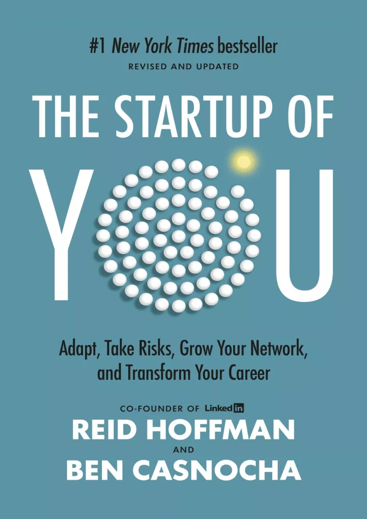 pdf read online the startup of you revised