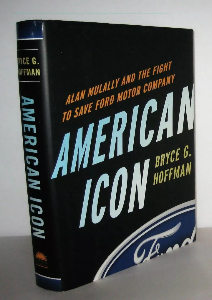 read download american icon alan mulally