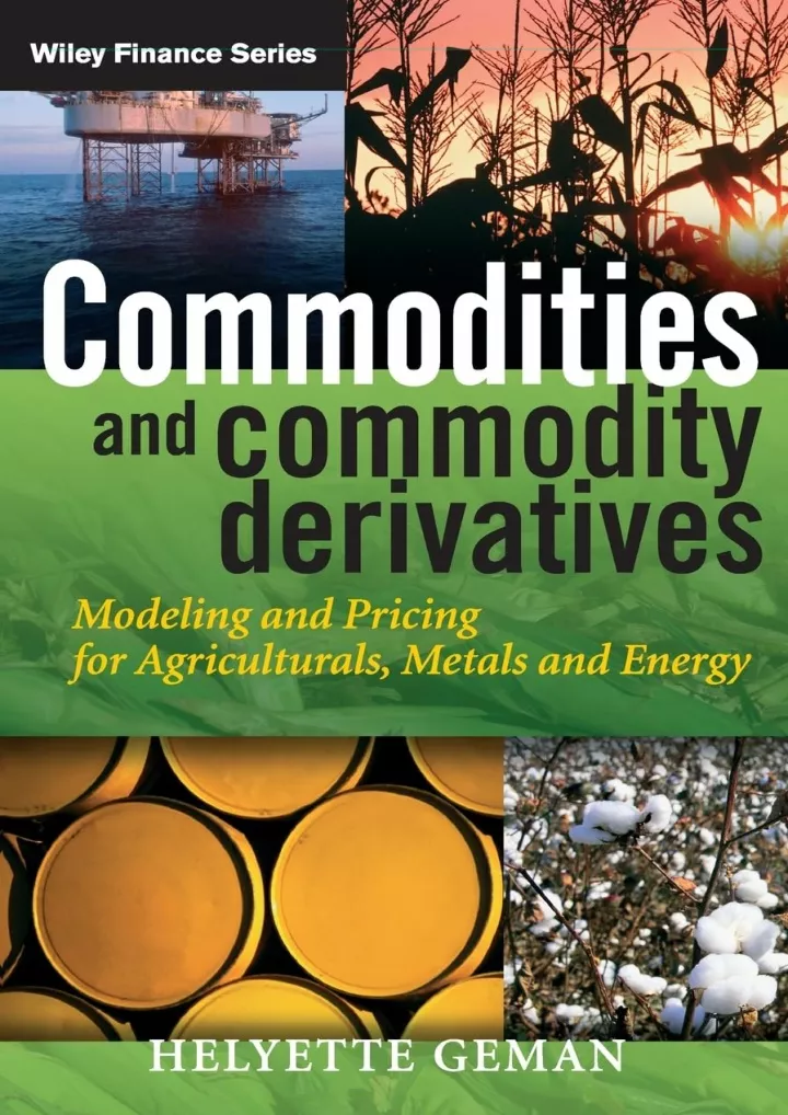 pdf read commodities and commodity derivatives