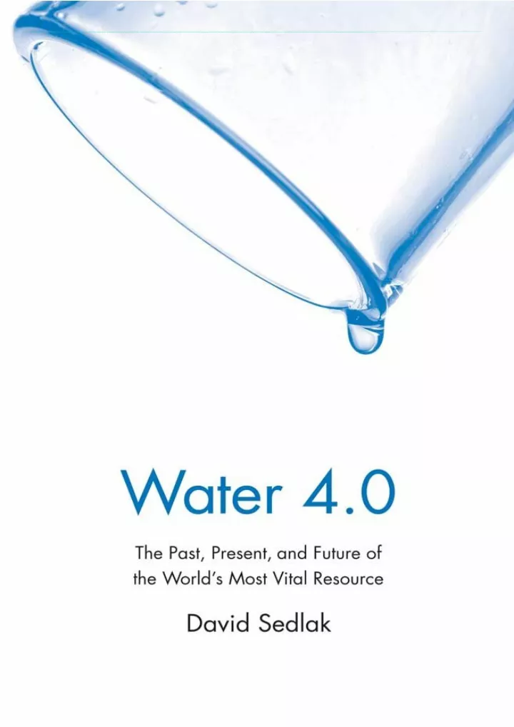 read pdf water 4 0 the past present and future