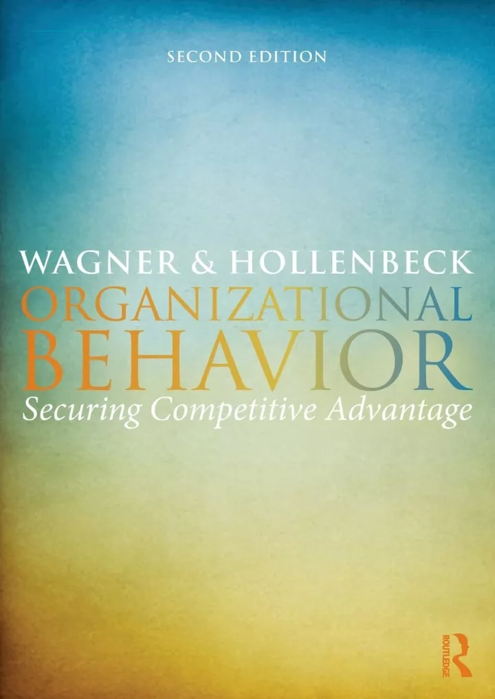 pdf download organizational behavior securing