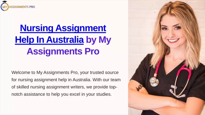 nursing assignment help in australia