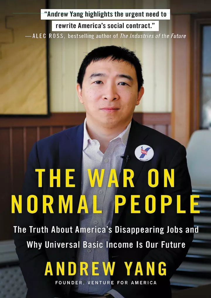 download pdf the war on normal people the truth