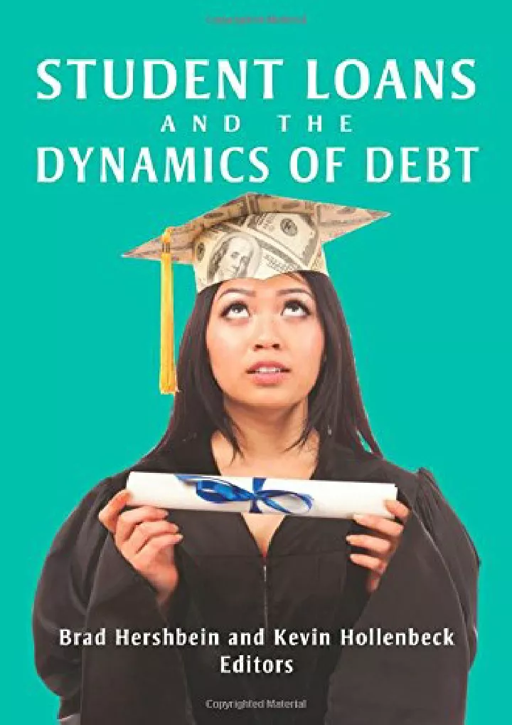 pdf read download student loans and the dynamics