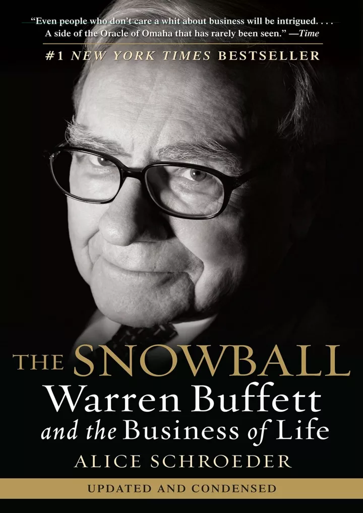 download pdf the snowball warren buffett