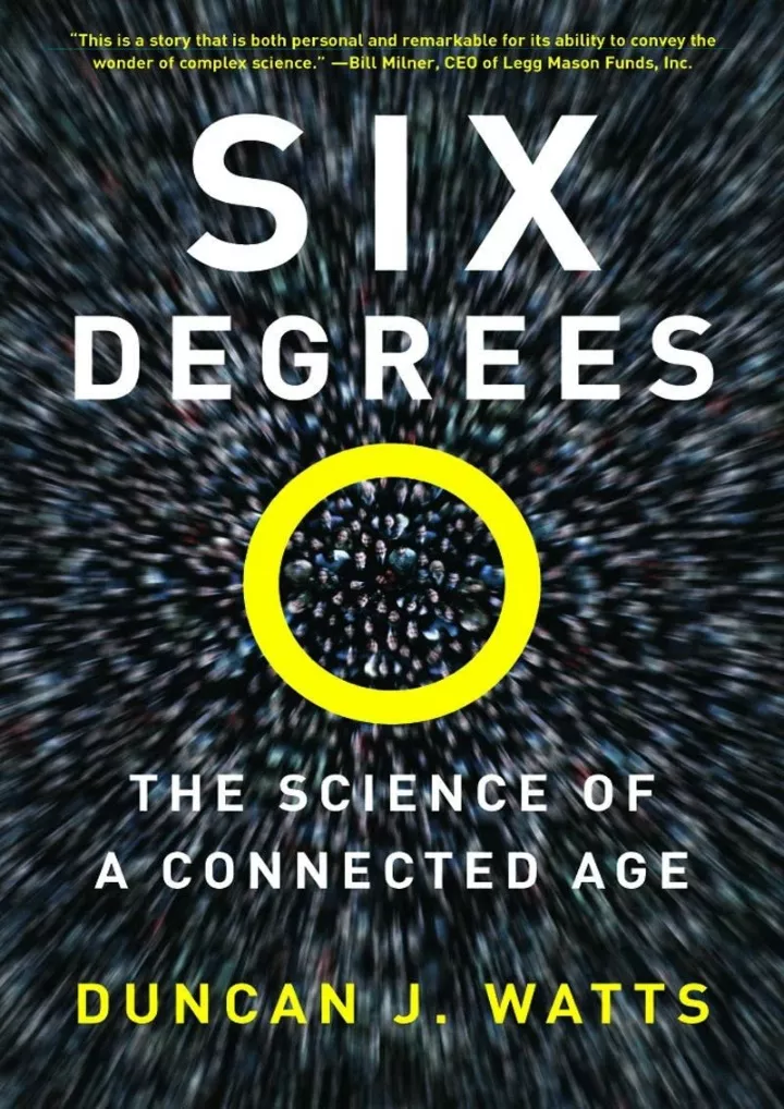 pdf read download six degrees the science