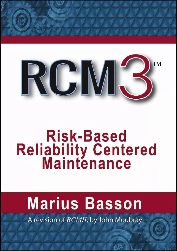 pdf read download rcm3 risk based reliability