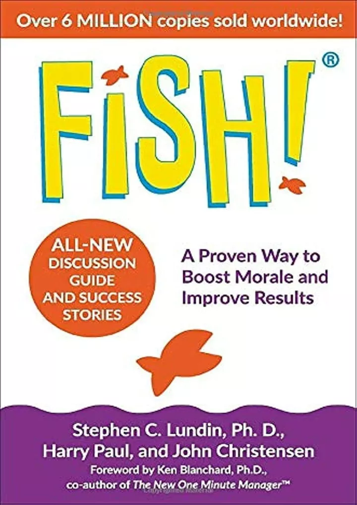 read ebook pdf fish a proven way to boost morale