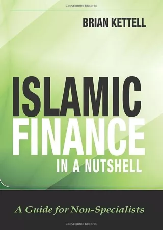 PDF/READ/DOWNLOAD  Islamic Finance in a Nutshell: A Guide for Non-Specialists
