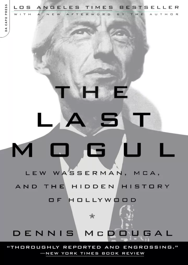 pdf download the last mogul lew wasserman