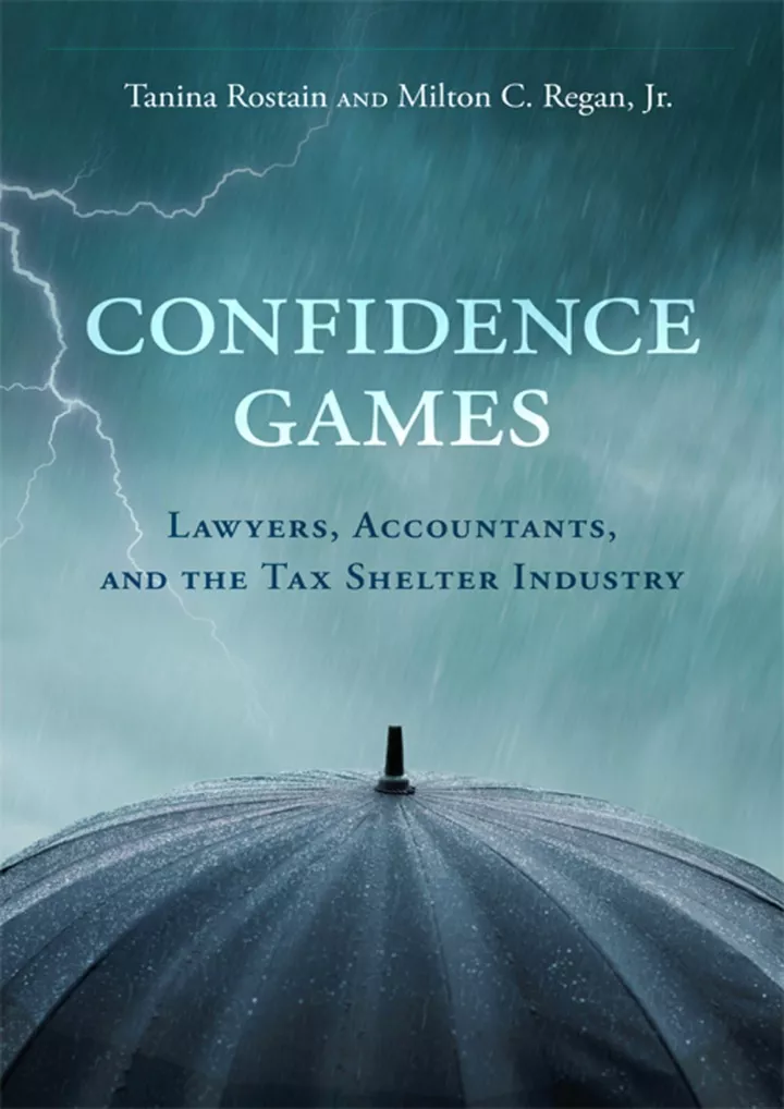 pdf download confidence games lawyers accountants