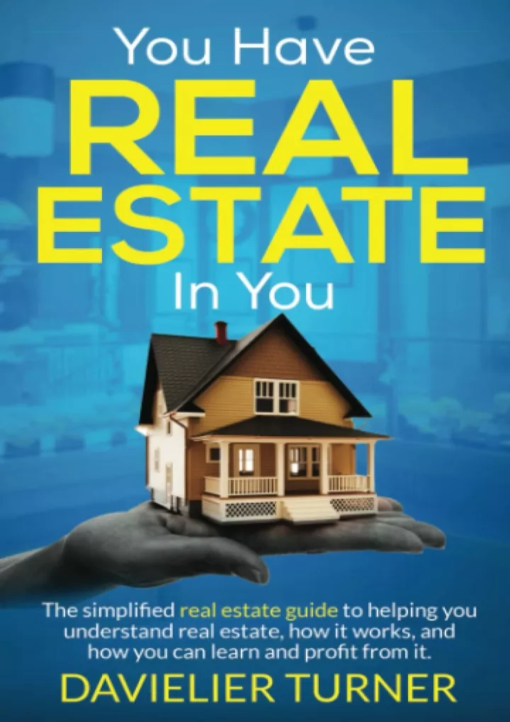 read ebook pdf you have real estate