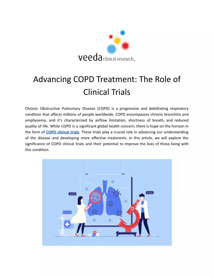 advancing copd treatment the role of clinical