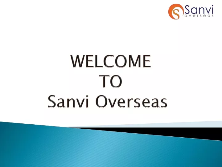 welcome to sanvi overseas