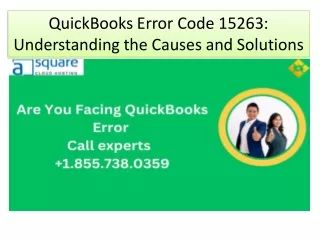 quickbooks error code 15263 understanding