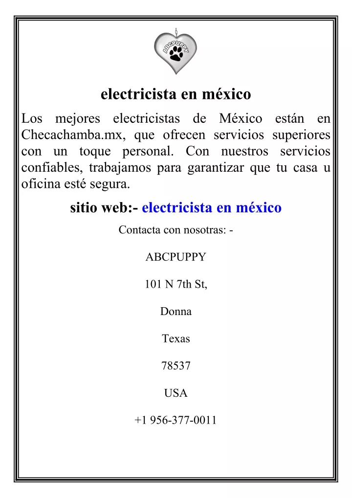 electricista en m xico