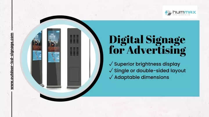 digital signage for advertising