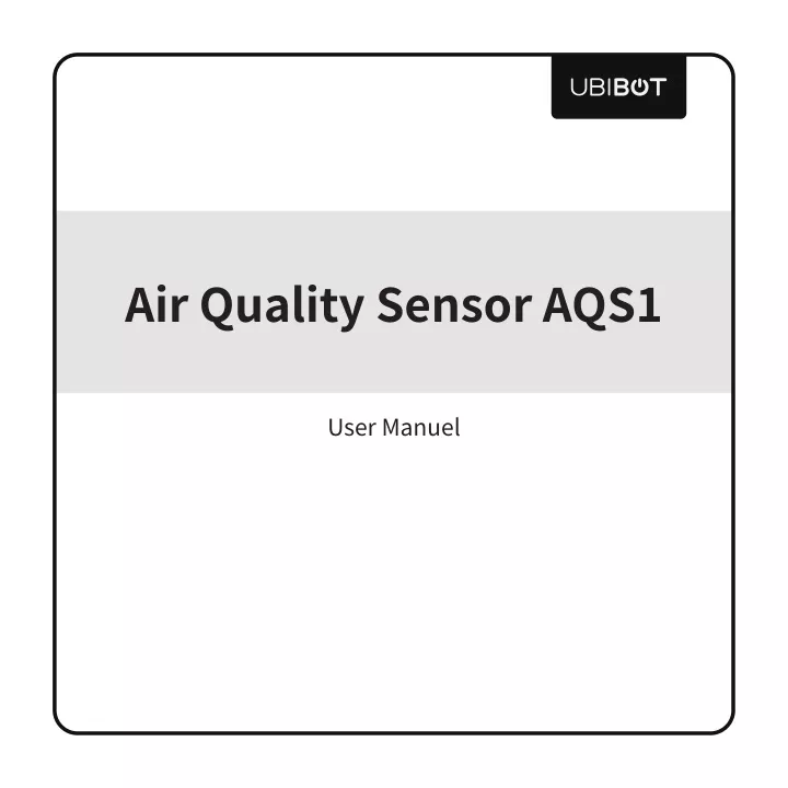 air quality sensor aqs1
