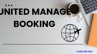 United Manage Booking with experts, call  1-855-738-4324