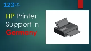 hp printer support in g ermany