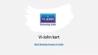 Top Shaving Creams in India: A Smooth Start to Your Grooming