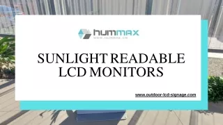 Sunlight Readable Lcd Monitors - Outdoor-lcd-signage.com