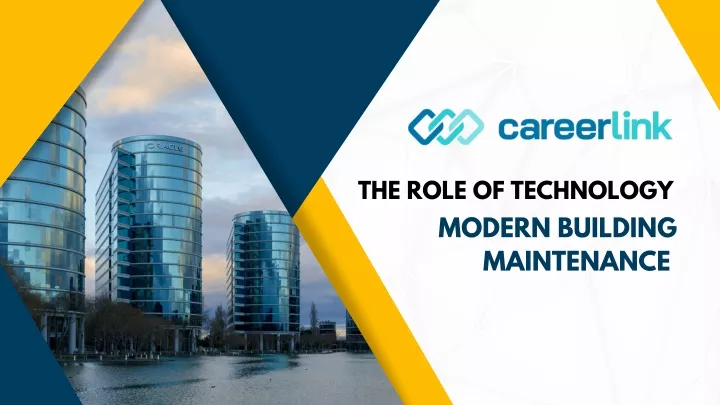 the role of technology modern building maintenance