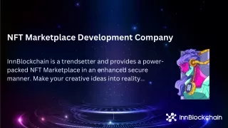 NFT Marketplace Development Company