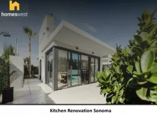 Kitchen Renovation Sonoma - Homes West Construction