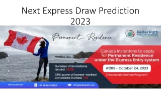 Next Express Draw Prediction 2023