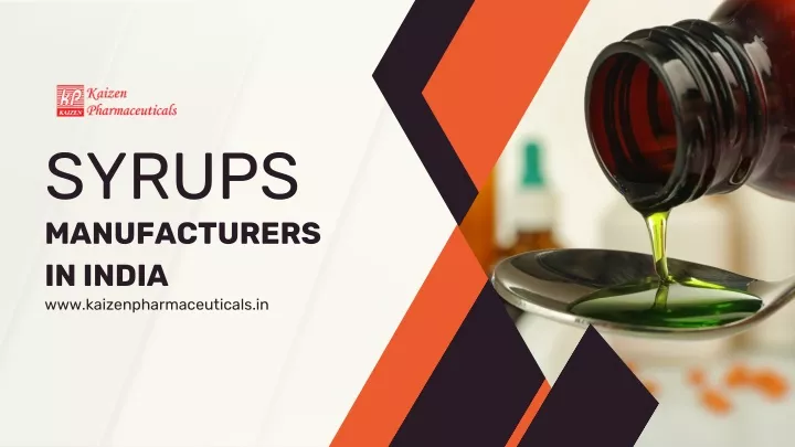 syrups manufacturers in india