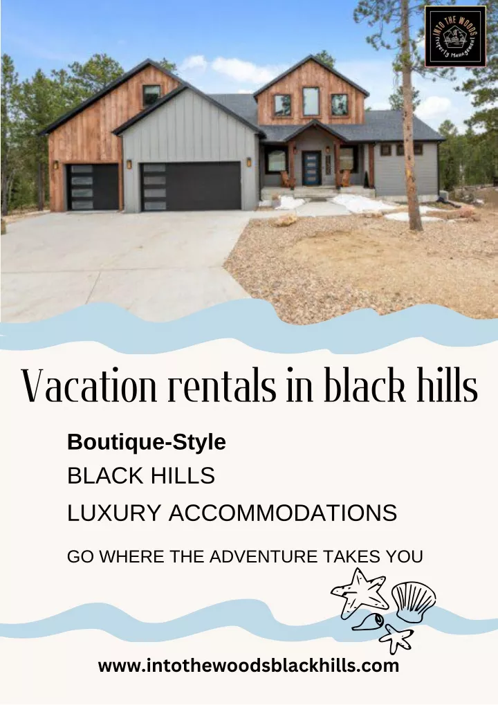 vacation rentals in black hills