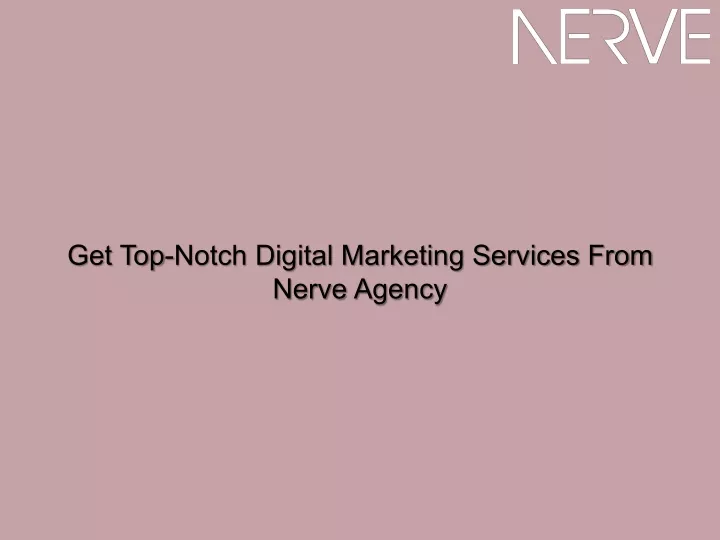 get top notch digital marketing services from