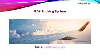 gds booking system