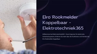 Elro Rookmelder Koppelbaar - Elektrotechniek365