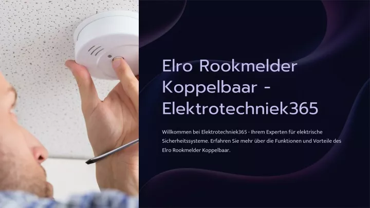 elro rookmelder koppelbaar elektrotechniek365