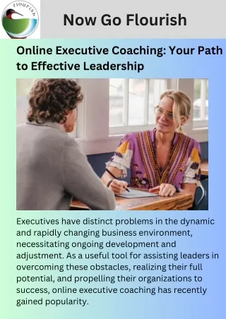 Transform Your Leadership with Expert Online Executive Coaching