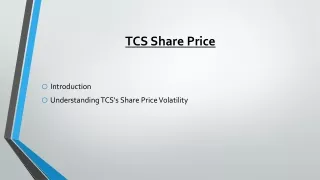 tcs share price