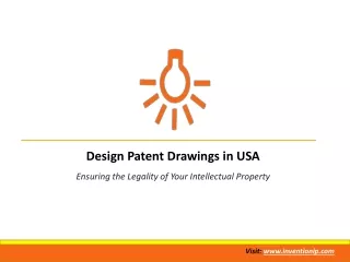 design patent drawings in usa ensuring