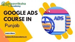 Google Ads Course In Punjab