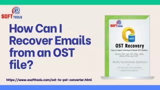 How Can I Recover Emails from an OST file?