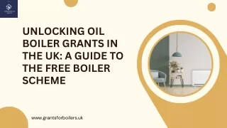 Boiler Grants Scotland - Government Free Boiler Scheme