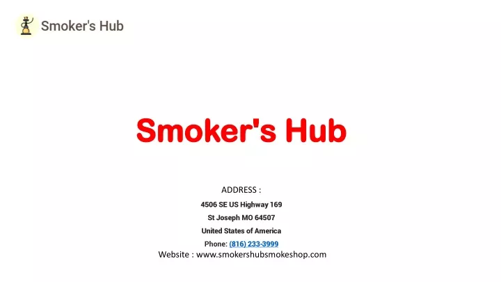 smoker s hub